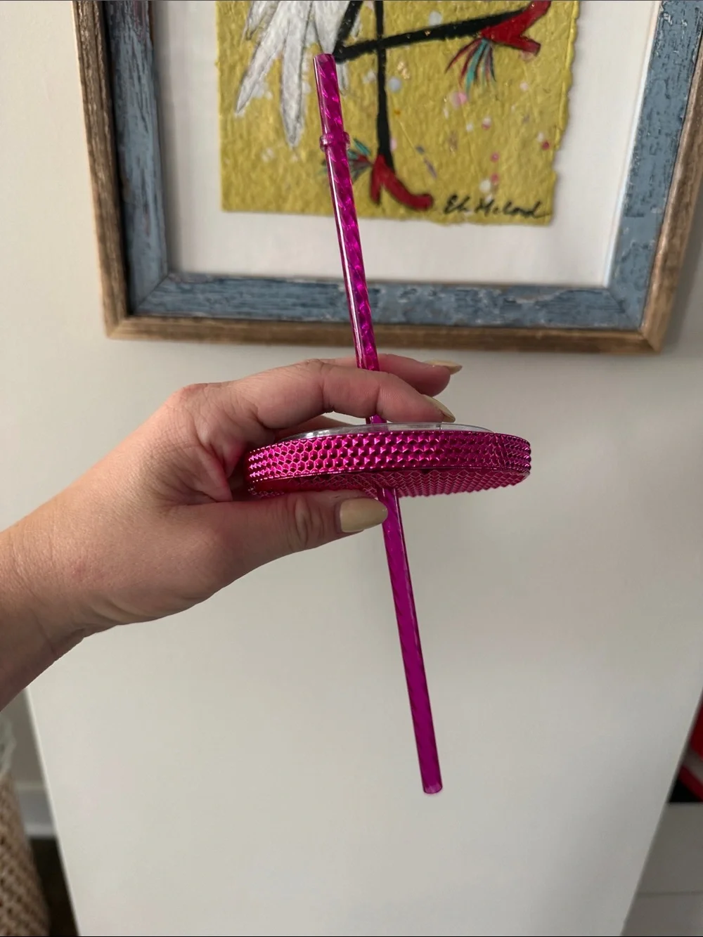 Starbucks Metallic HOT PINK Studded Tumbler in Hot Pink - 2022